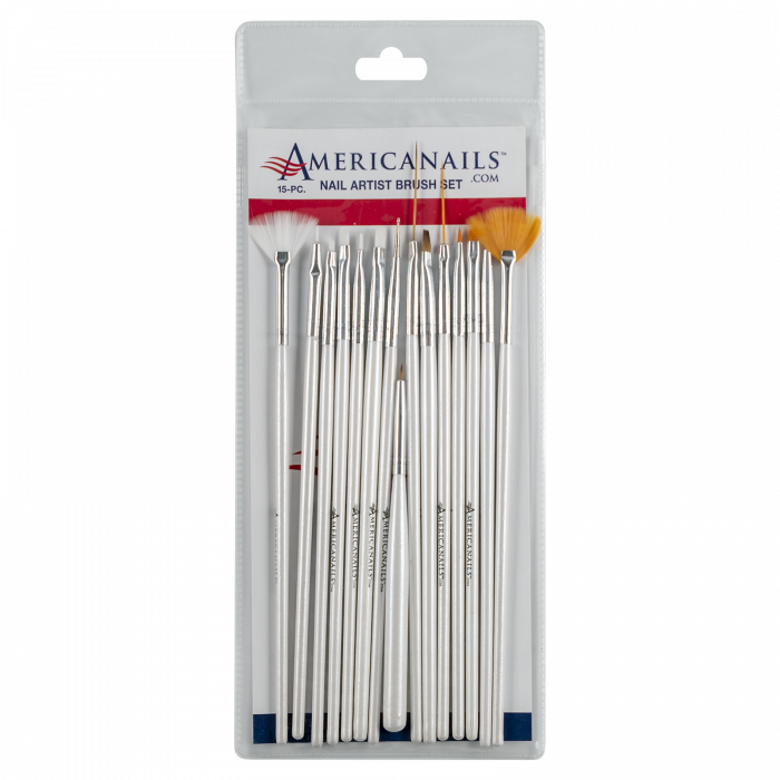 Americanails Master Nail Artist Brush Set 15pc