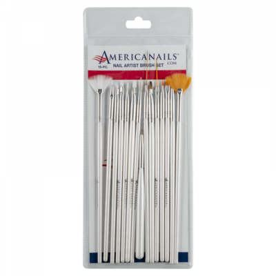Americanails Master Nail Artist Brush Set 15pc