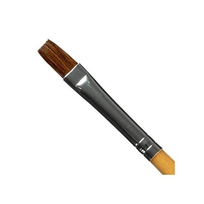 Flat Sable Acrylic Brush