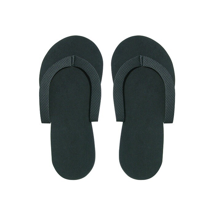 Gripper Slippers, Size: Black