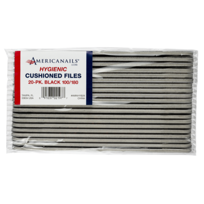 Hygienic Files 20-ct. - Black - 100/180