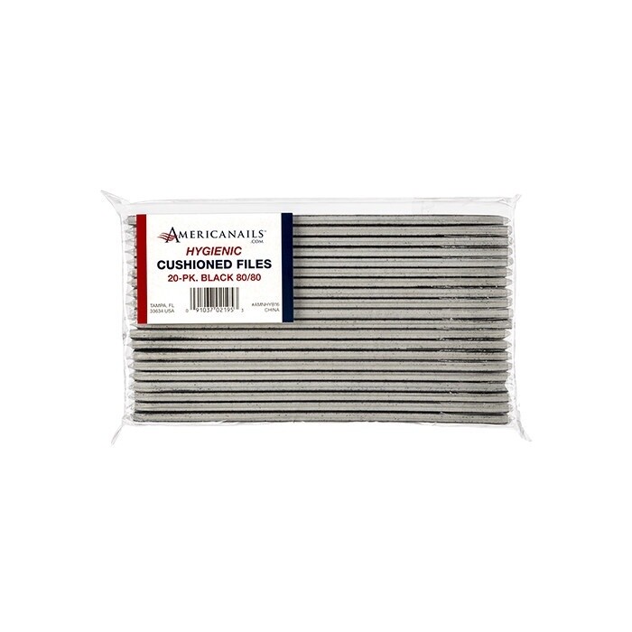Hygienic Files 20-ct. - Black- 80/80