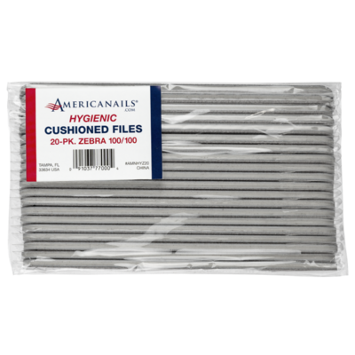 Hygienic Files 20-ct. - Zebra - 100/100