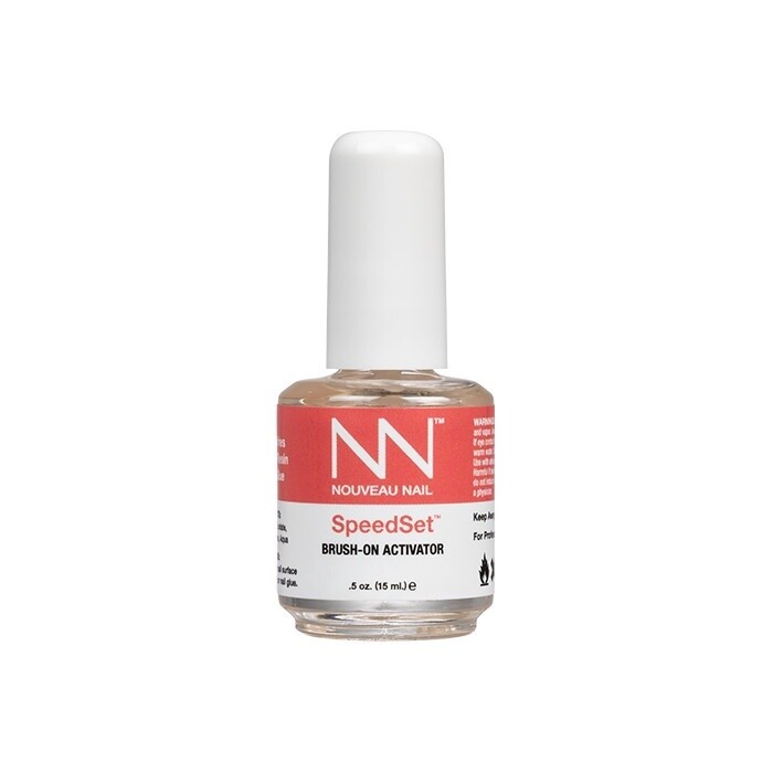 Nouveu Nail SpeedSet Brush-On Activator .5 oz