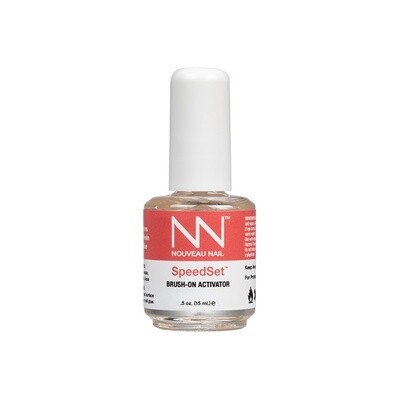 Nouveu Nail SpeedSet Brush-On Activator .5 oz