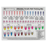 SILICONE NAIL TECH TRAINING MAT