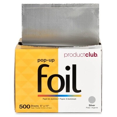 500 ct. Pop-Up Foil: 5&quot; x  11&quot; Silver