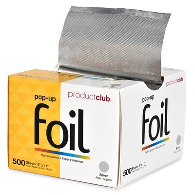 500 ct. Pop-Up Foil: 5" x  11" Silver