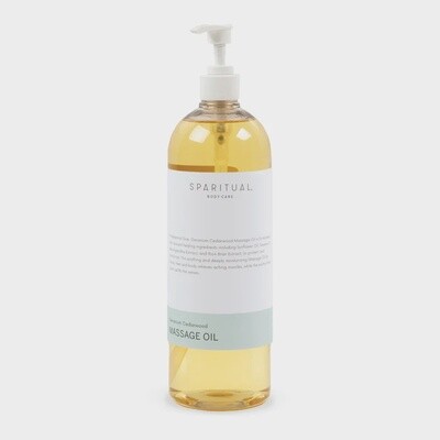 GERANIUM CEDARWOOD MASSAGE OIL 33oz