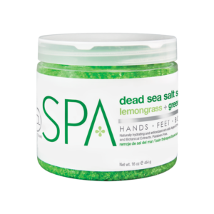 BCL SPA Lemongrass + Green Tea Dead Sea Salt Soak, Size: 16oz