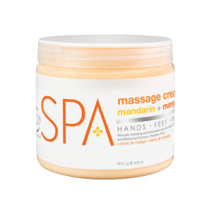BCL SPA Mandarin + Mango Massage Cream, Size: 16oz