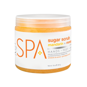 BCL SPA Mandarin + Mango Sugar Scrub, Size: 16oz