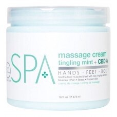 BCL SPA Tingling Mint + CBD Massage Cream