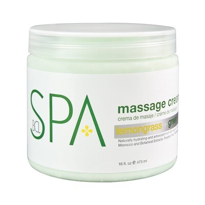BCL SPA Lemongrass + Green Tea Massage Cream