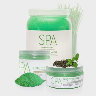 BCL SPA Lemongrass + Green Tea Sugar Scrub