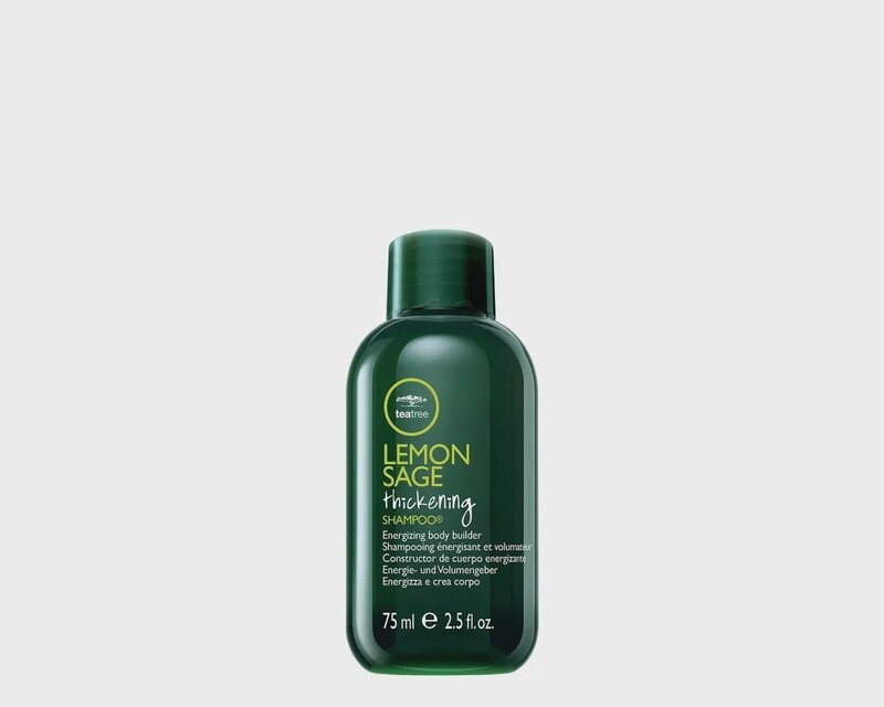 PM TEA TREE LEMON SAGE THICKENING SHAMPOO, Size: 2.5oz