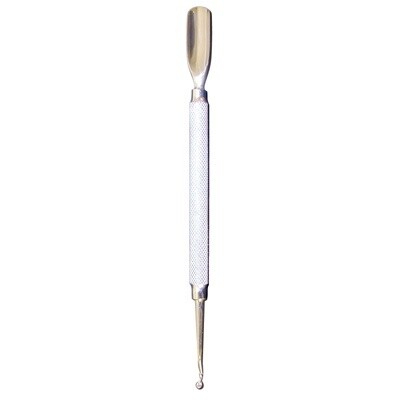 SATIN EDGE CUTICLE PUSHER &amp; SPOON NAIL CLEANER