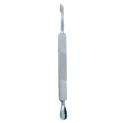 SATIN EDGE CUTICLE PUSHER &amp; NAIL CLEANER