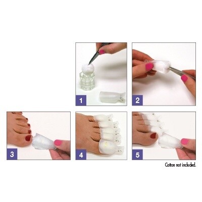 DL PRO SOAK-OFF CLIPS FOR TOES