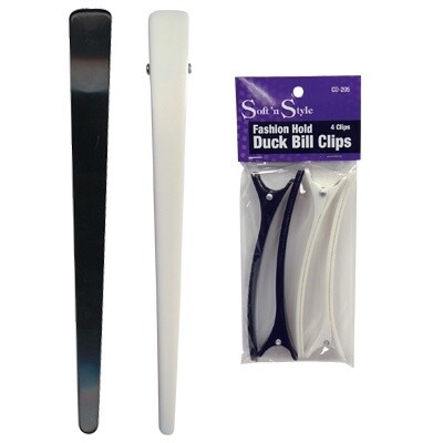 SOFT N STLYE FASHION HOLD DUCK BILL CLIPS
