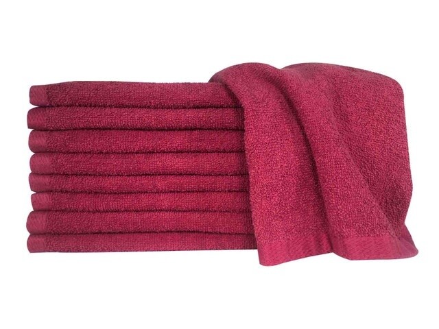 Burgundy Partex Legacy Towels 9pk