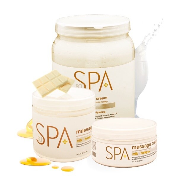 BCL Spa Milk + Honey with White Chocolate Massage Cream