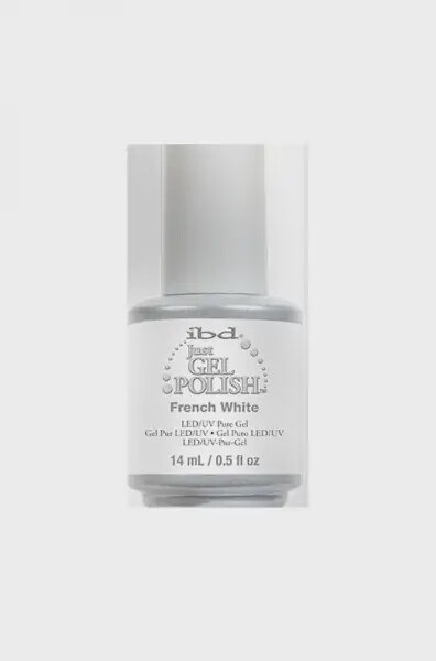 IBD JUST GEL POLISH FRENCH WHITE 0.5 OZ