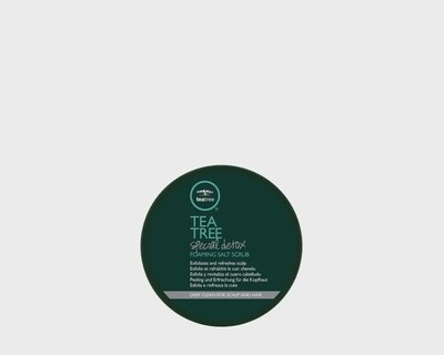 Tea Tree Special Detox Foaming Salt Scrub 6.5oz