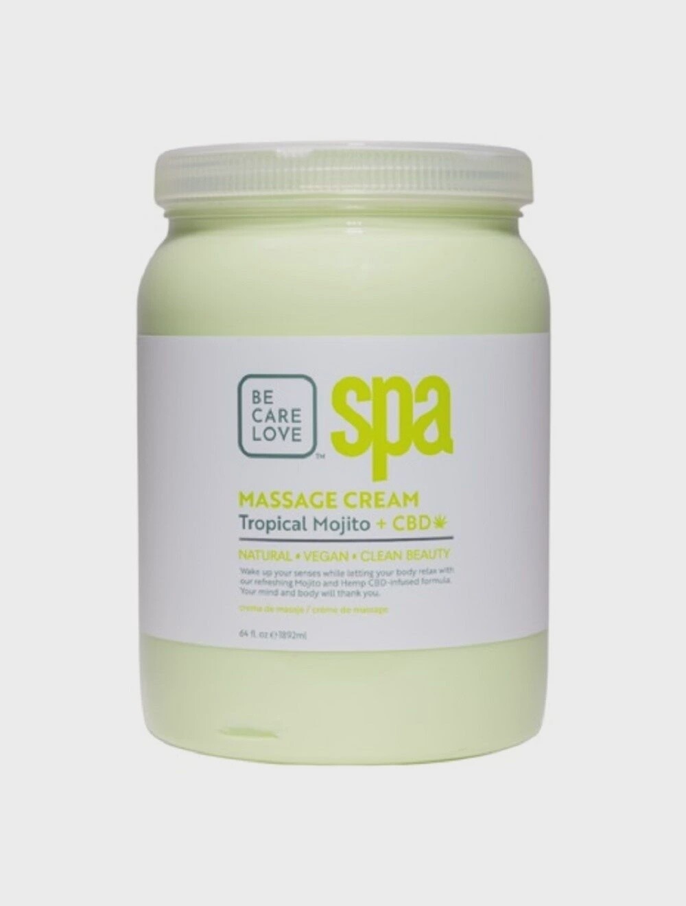 BCL SPA Tropical Mojito + CBD Massage Cream