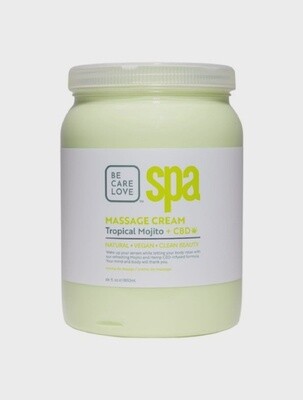 BCL SPA Tropical Mojito + CBD Massage Cream