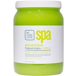 1 BCL SPA Tropical Mojito + CBD Sugar Scrub 64 oz