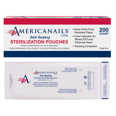 AmericaNails Self-Sealing Sterilization Pouches 200ct
