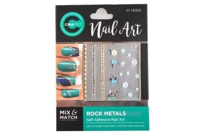 Rock Metals Nail Art Cuccio