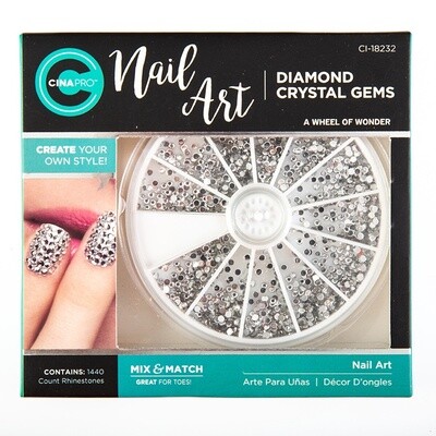 Diamonds Crystals Gems Nail Art Cuccio