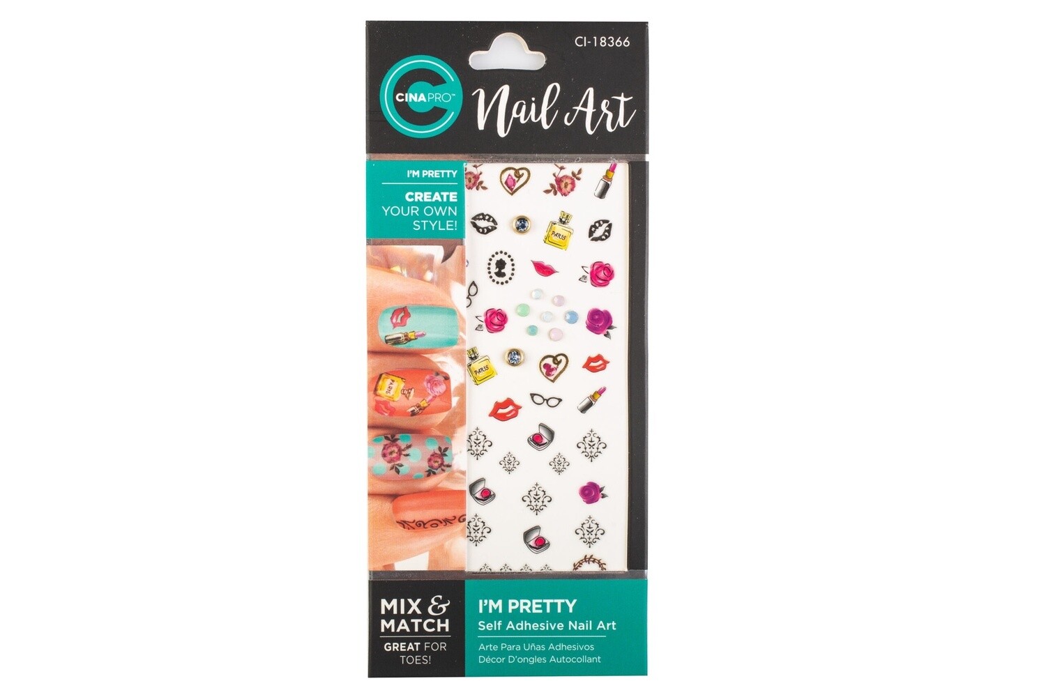 I’m Pretty Nail Art Cuccio