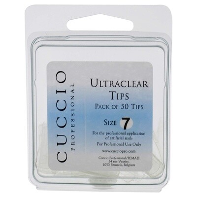Tips-Ultraclear-Size 7  50 Pieces