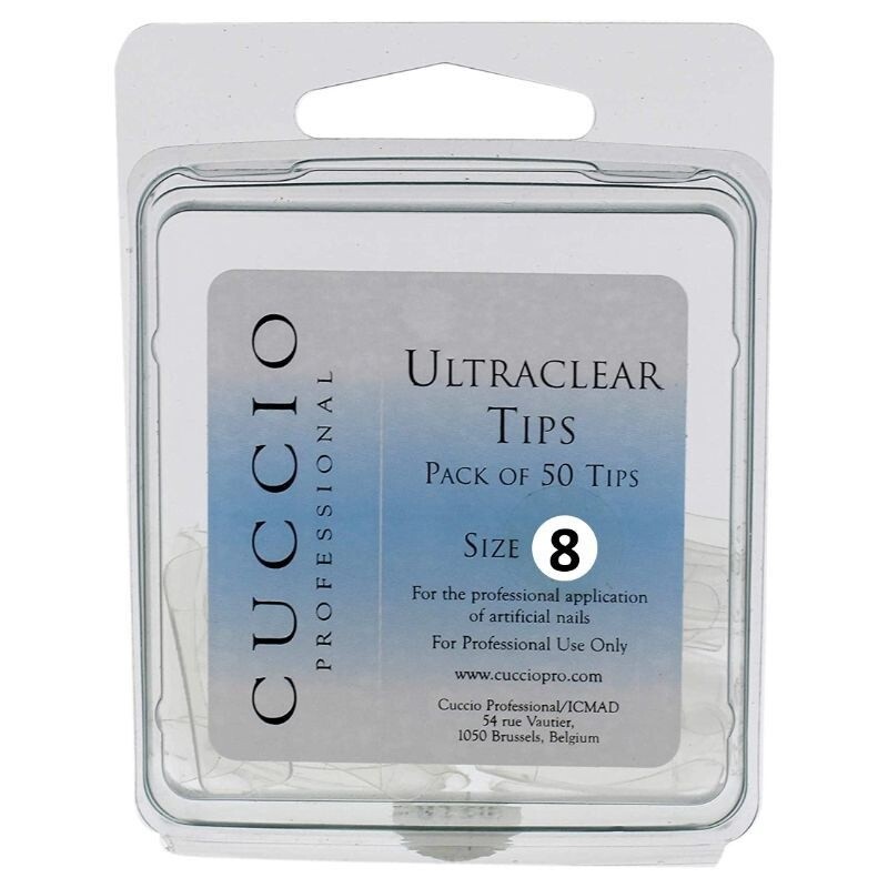 Tips-Ultraclear-Size 8 50 pieces