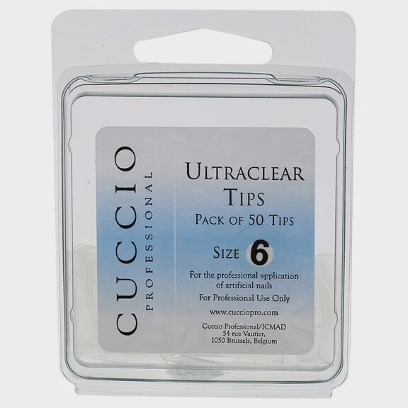 Tips-Ultraclear-Size 6  50 Pieces