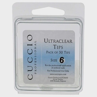 Tips-Ultraclear-Size 6  50 Pieces