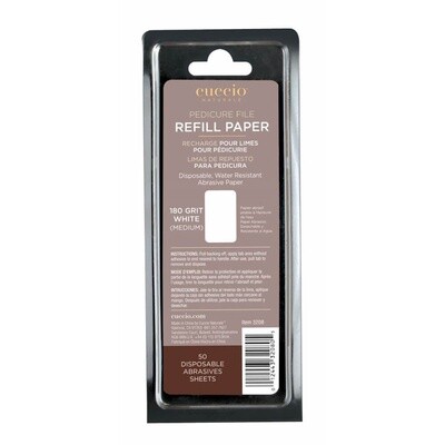 File-Stainless Steel Pedi Refill-180Gr.