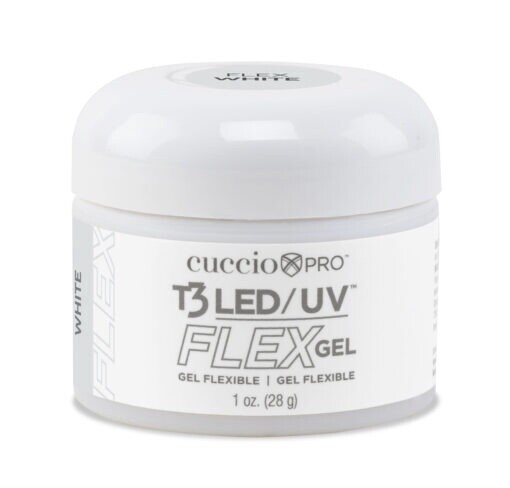 T3 LED/ UV FLEX GEL WHITE 1oz