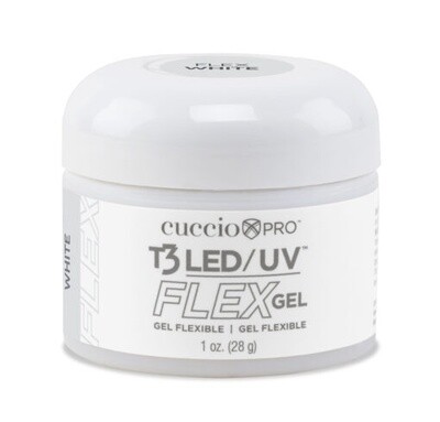 T3 LED/ UV FLEX GEL WHITE 1oz