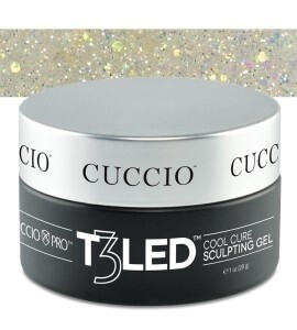 T3 LED/UV - SILVER SPARKLE 1OZ.