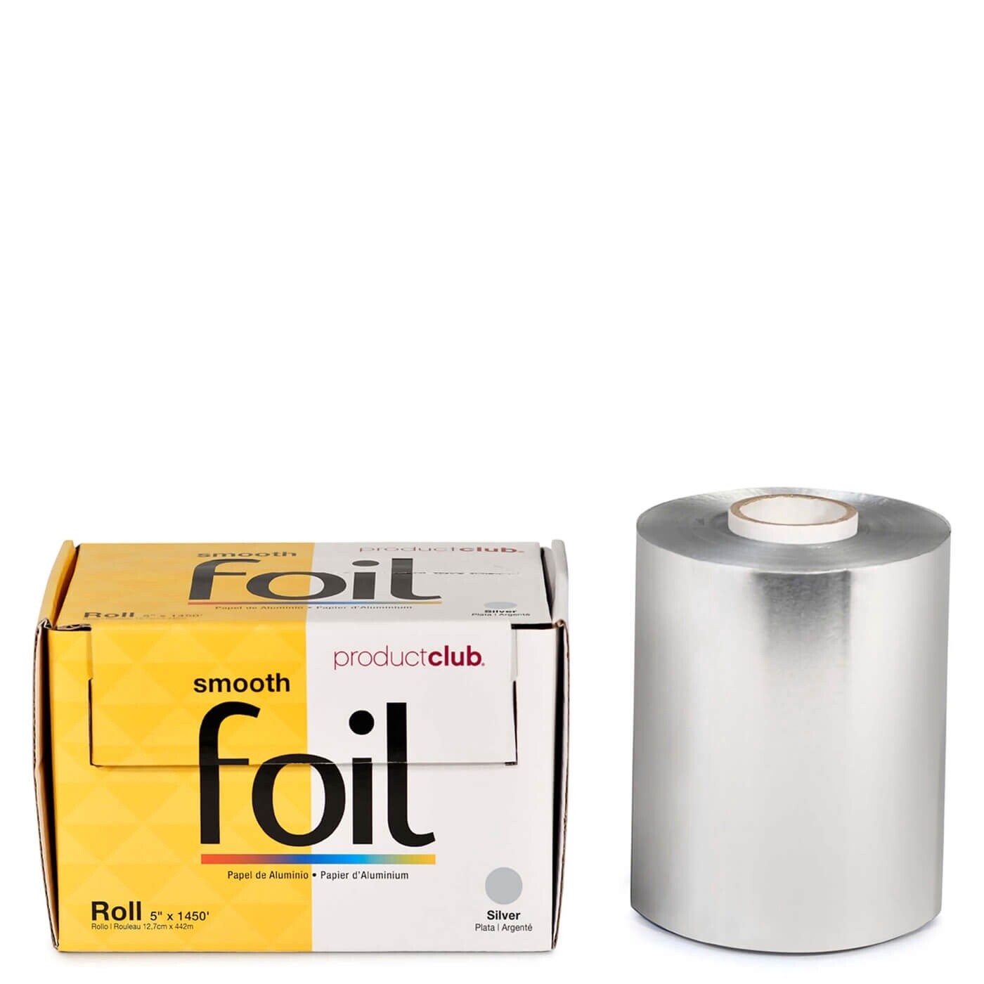 5&quot; x  1450&#39; Smooth Foil Roll - Silver
