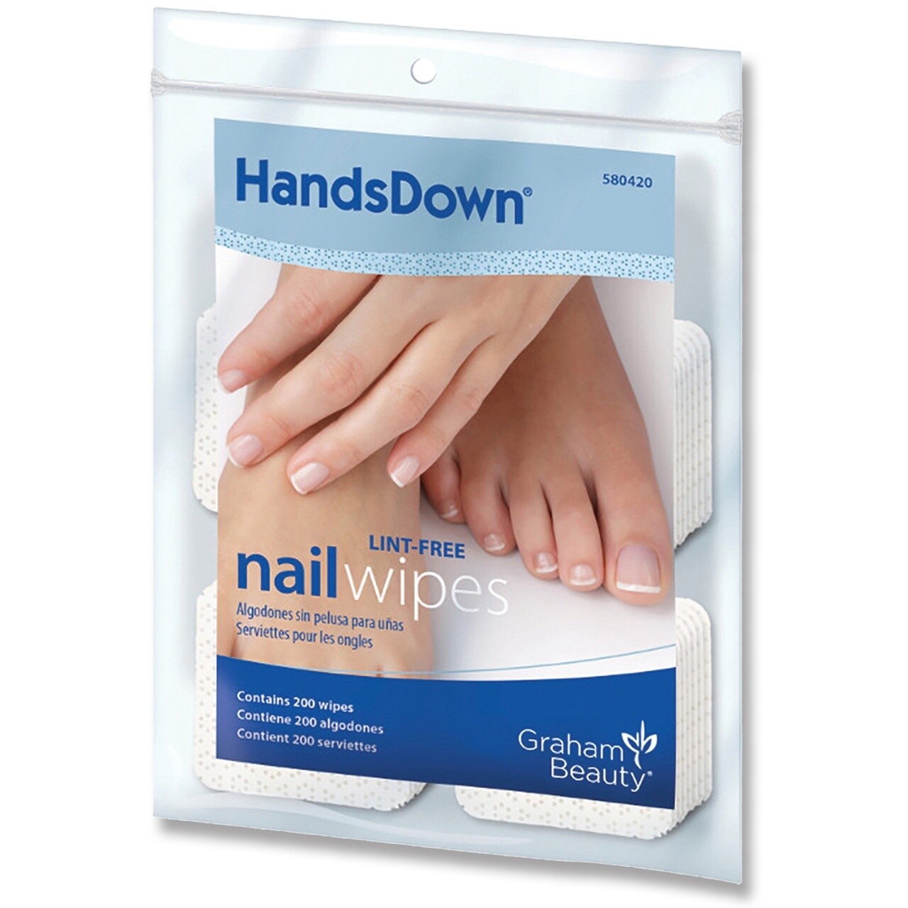HANDSDOWN¨ Nail Wipes 200ct