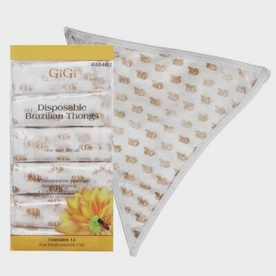 Disposable Brazilian Thong - 12 Pack