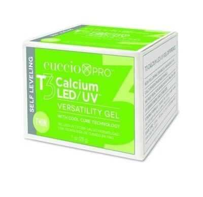 T3LED/UV Self Leveling White -Calicum 1oz.