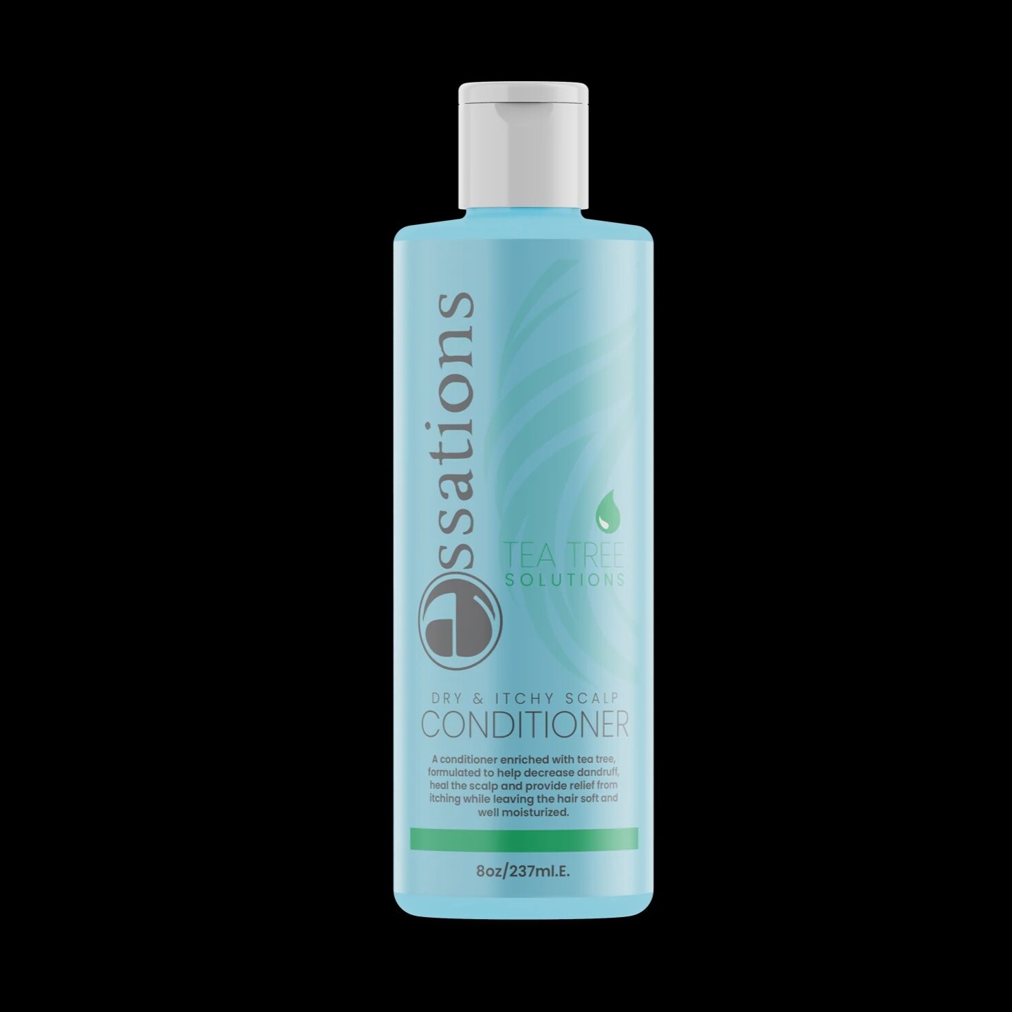 Essations Tea Tree Solutions Dry &amp; Itchy Scalp Conditioner, Size: 8oz