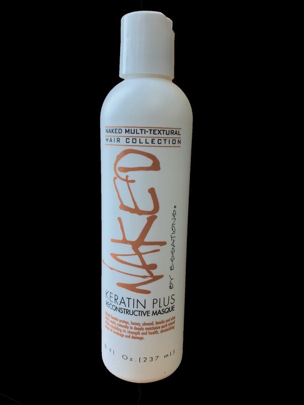 Naked Keratin Plus Reconstructive Masque, Size: 8oz