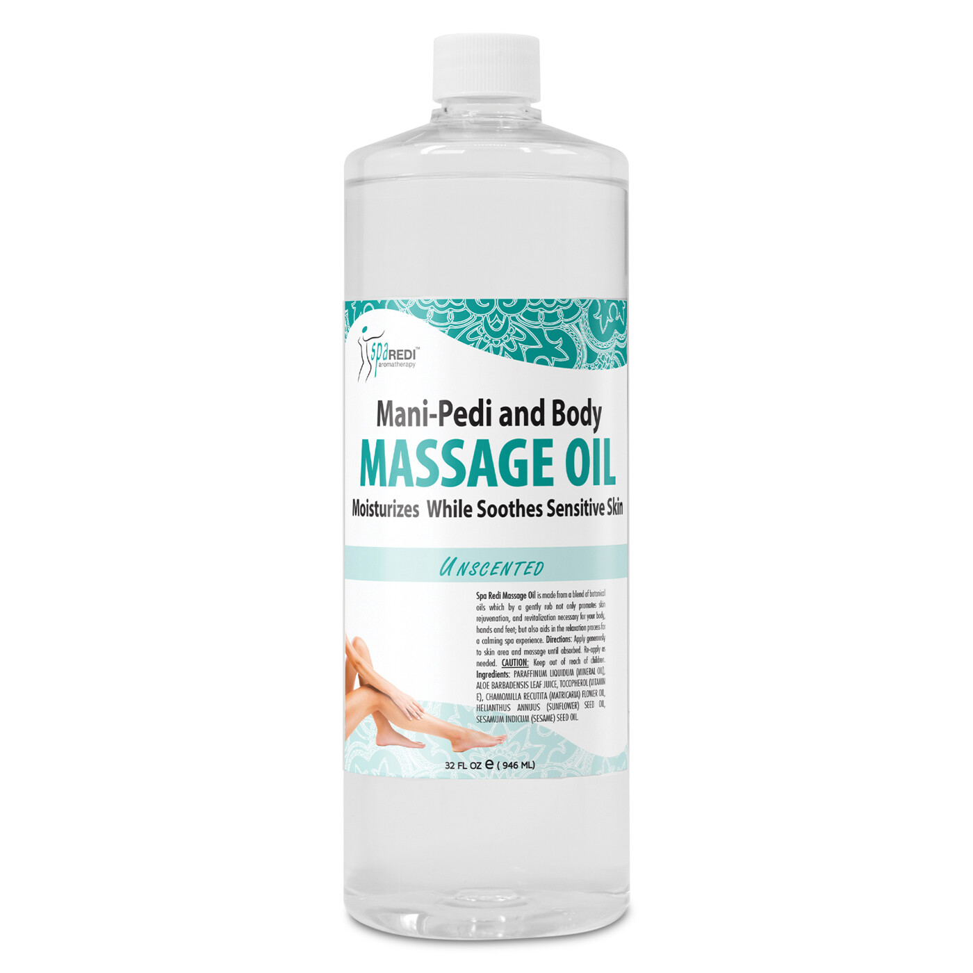 Chemco Massage Oil Unscented 32oz